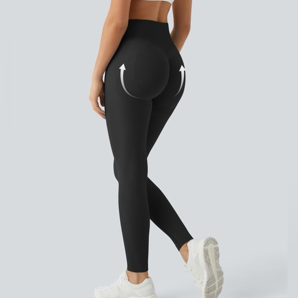 Halara Seamless Flow High-Waisted Booty Scrunch Leggings XS - Picture 1 of 4